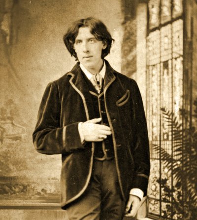 Portret van Oscar Wilde c. 1882 door Napoleon Sarony